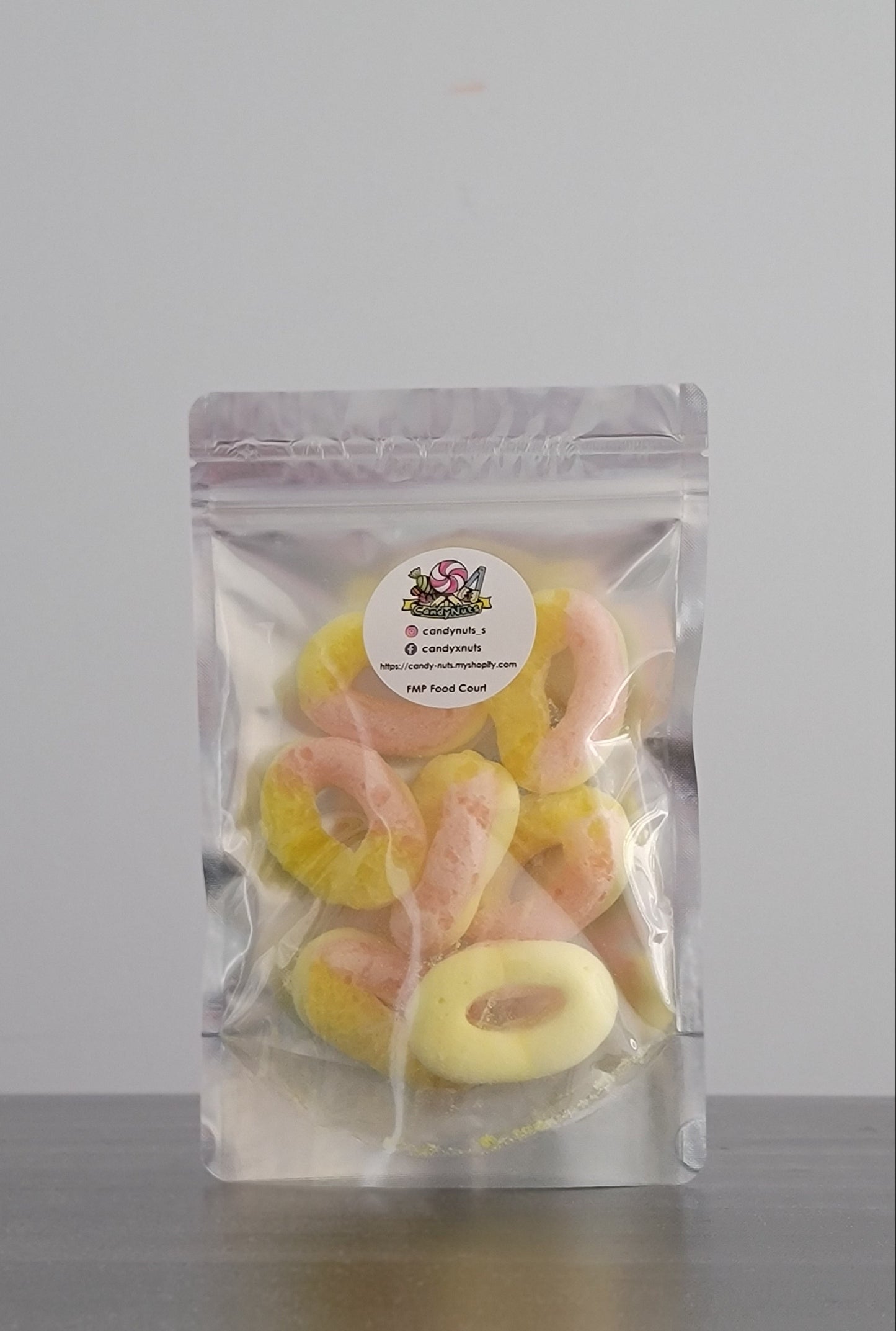 Freeze Dried Peach Rings Gummy 蜜桃圈軟糖脆乾