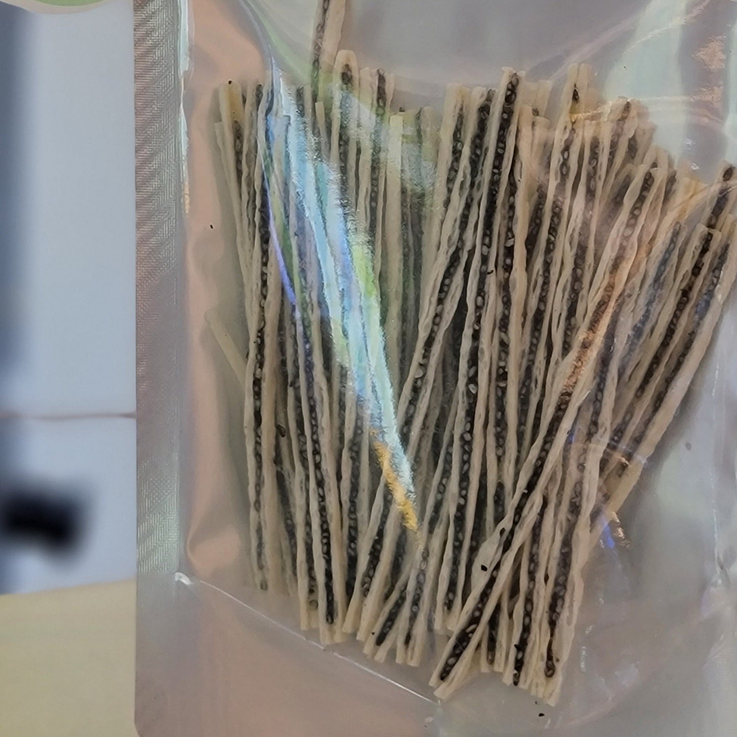 Black Sesame Codfish Jerky 北海道黑芝麻鱈魚條