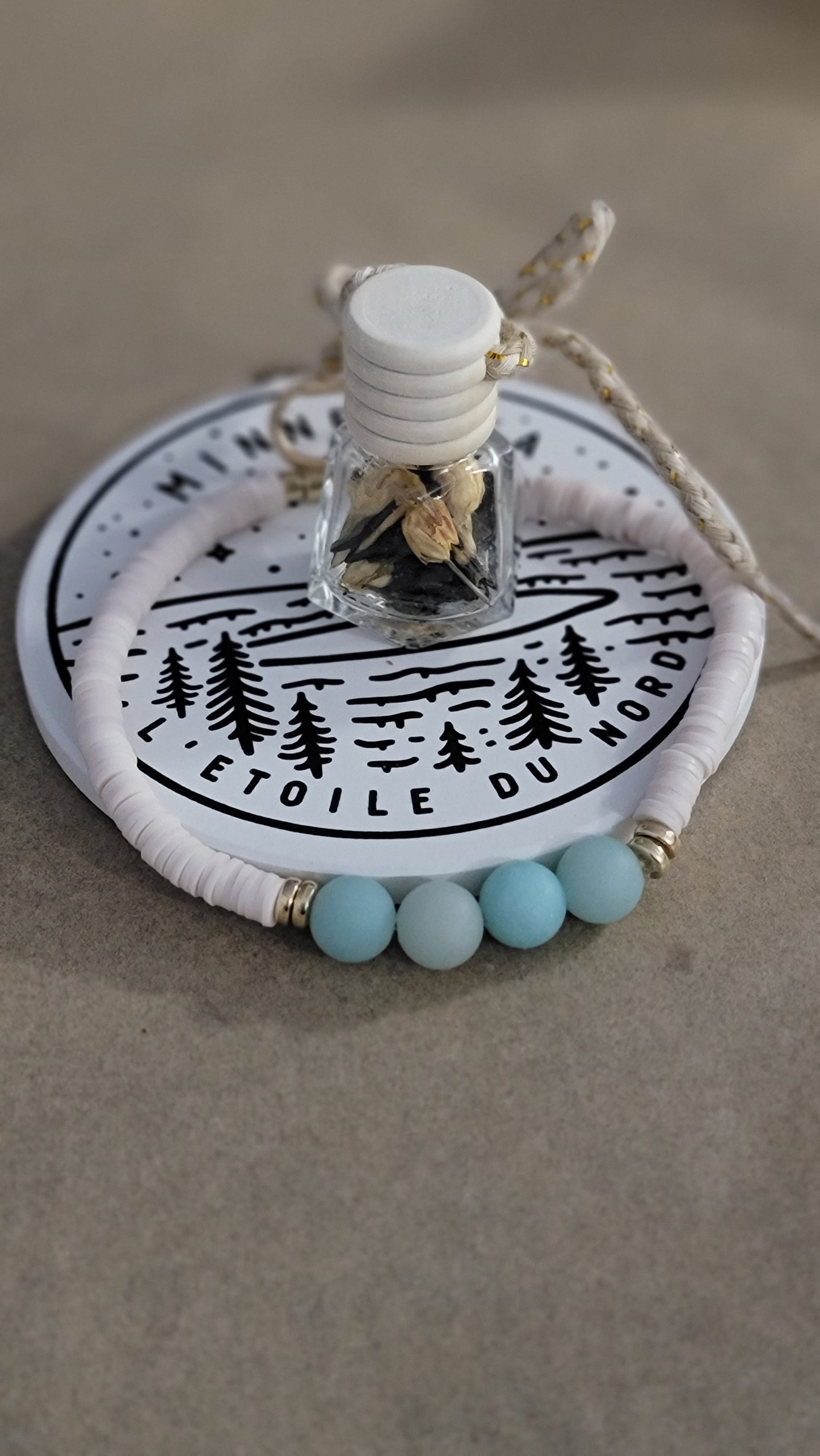 Jasmine Lychee green tea with apple aroma