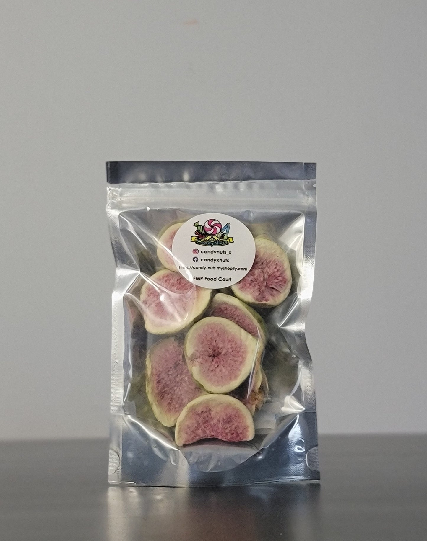 Freeze Dried Figs 無花果脆乾 without added sugar.