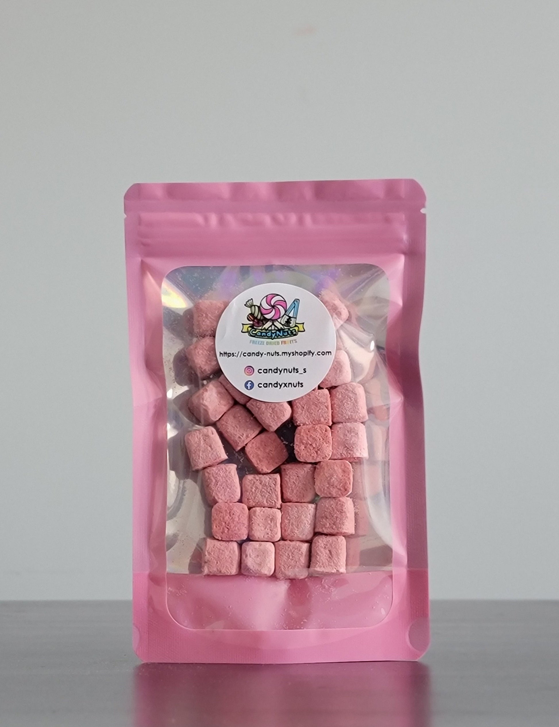 Freeze Dried Strawberry Yogurt without added sugar.